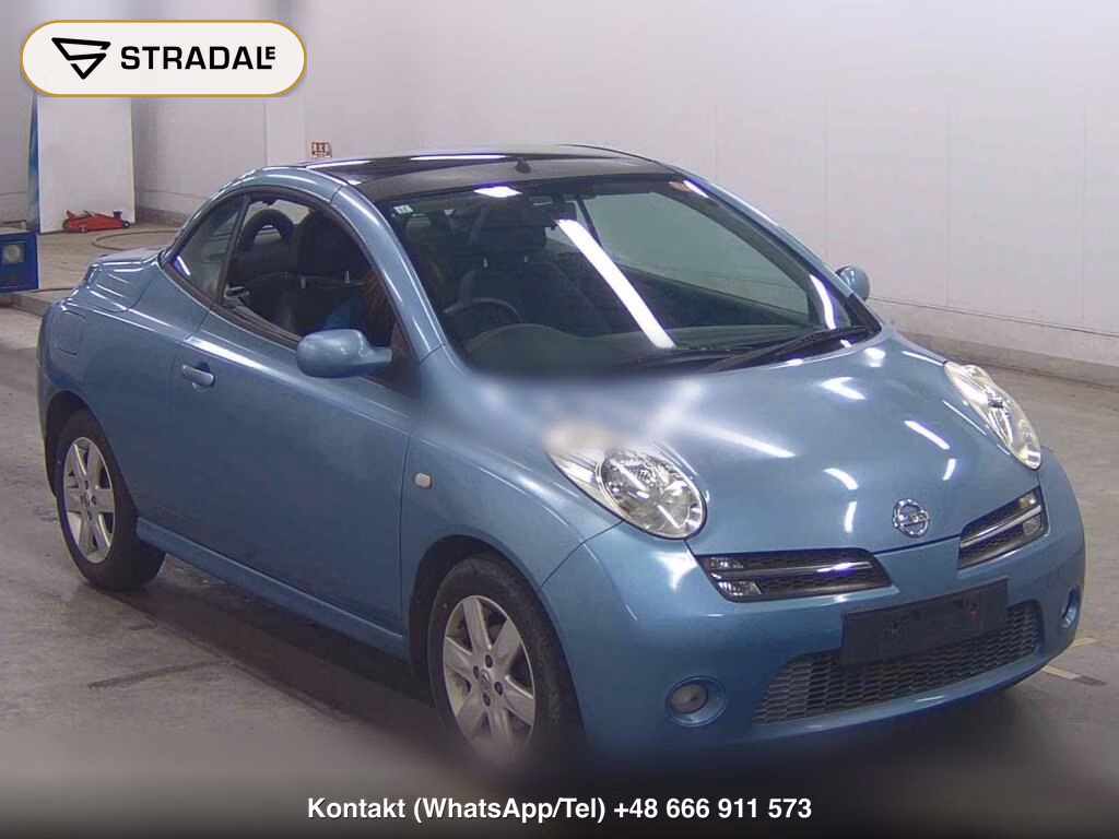 NISSAN MICRA C+C BASE GRADE 2007, aukcja z Japonii, zdjęcie 1