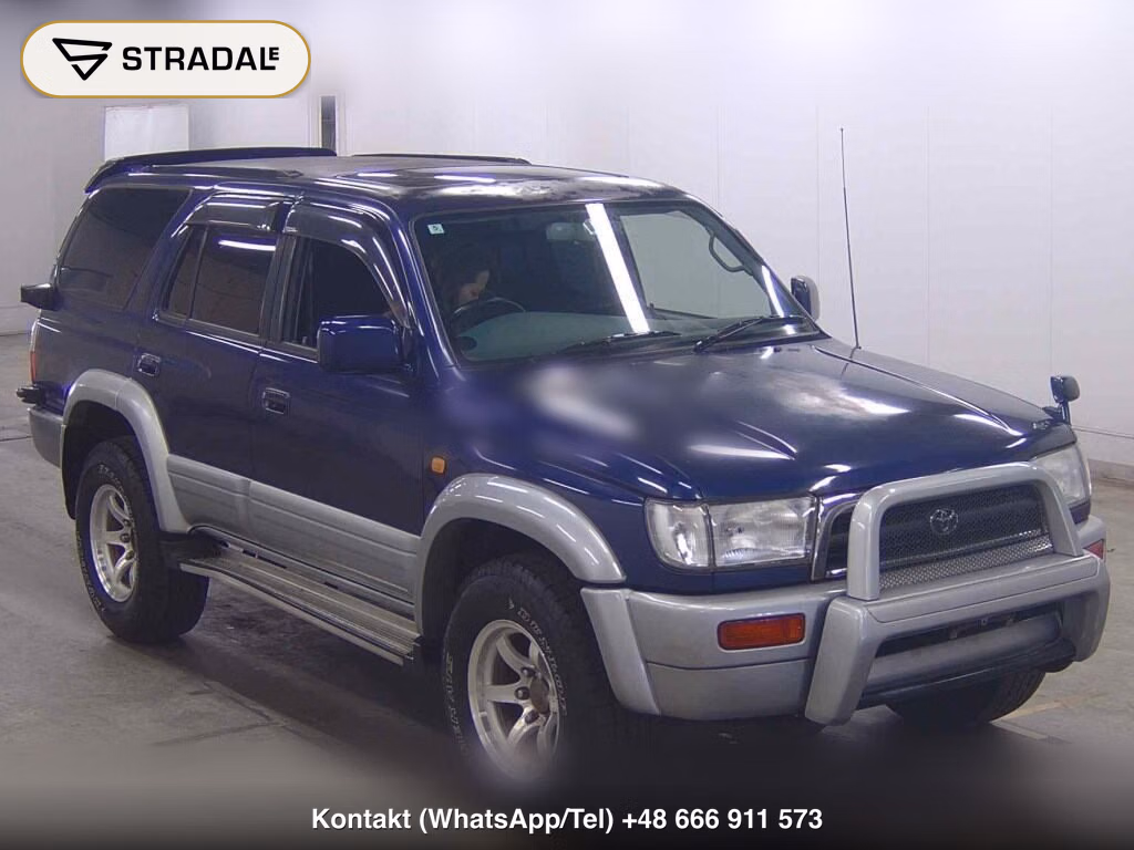 TOYOTA HILUX SURF 5D 4WD SSR-G 1996, aukcja z Japonii, zdjęcie 1
