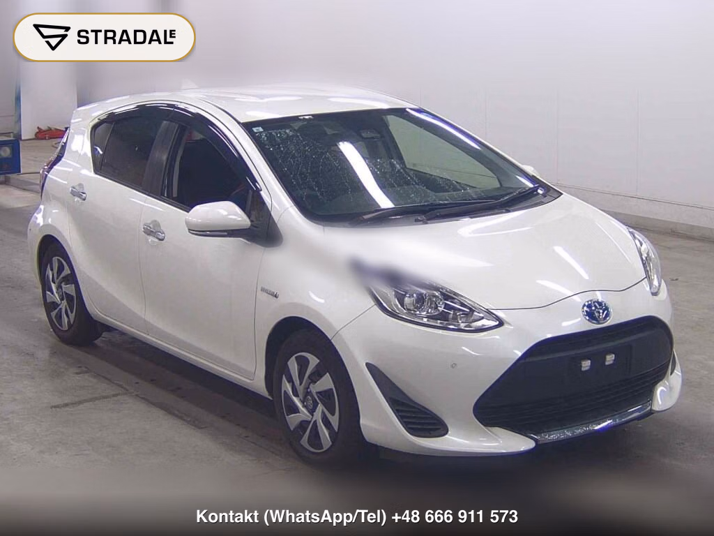 TOYOTA AQUA S STYLE BLACK 2019, aukcja z Japonii, zdjęcie 1