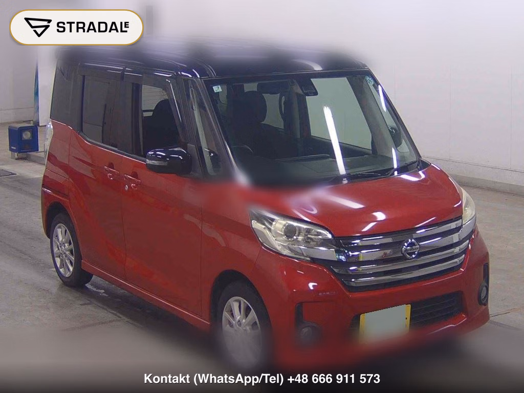 NISSAN DAYZ ROOX HIGHWAY STAR X 2015, aukcja z Japonii, zdjęcie 1