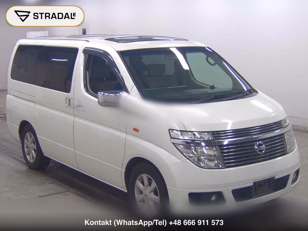 NISSAN ELGRAND 5D X 2003, aukcja z Japonii, zdjęcie 1