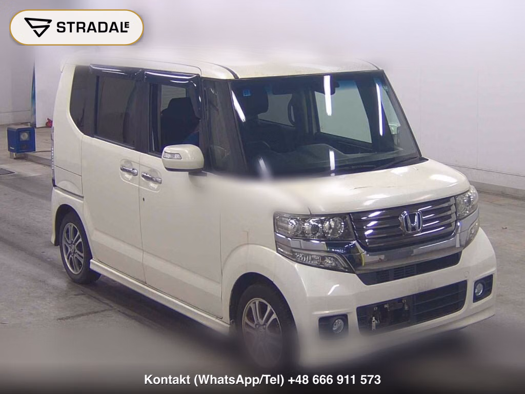 HONDA N-BOX CUSTOM G･A PACKAGE 2014, aukcja z Japonii, zdjęcie 1