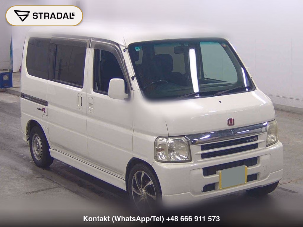 HONDA VAMOS 5D TURBO 2002, aukcja z Japonii, zdjęcie 1