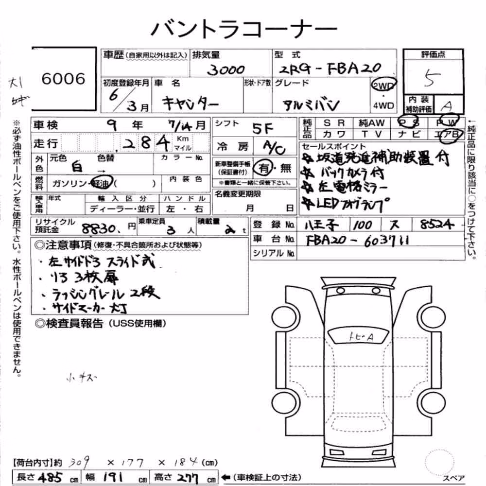 Notka aukcyjna: MITSUBISHI FUSO CANTER 2D OTHERS