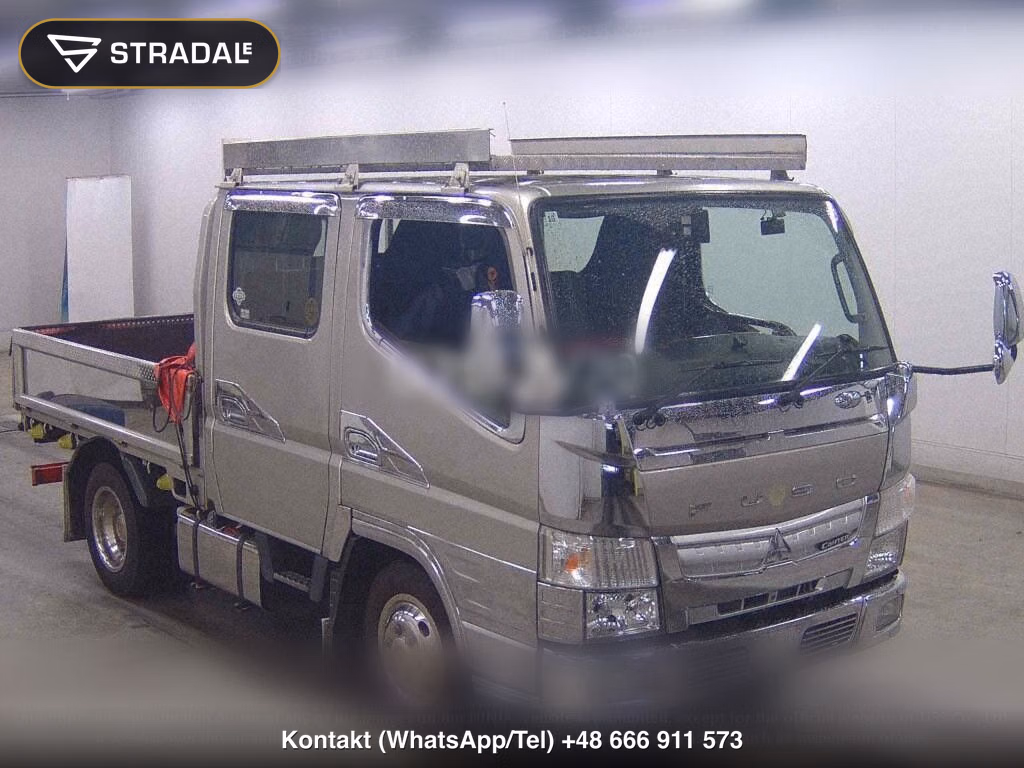 MITSUBISHI FUSO CANTER 4D W CAB LONG ALL LOW DECK, miniaturka 2