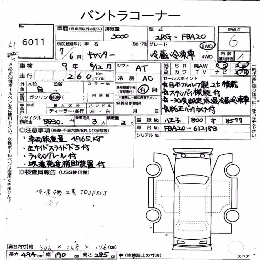 Notka aukcyjna: MITSUBISHI FUSO CANTER 2D OTHERS