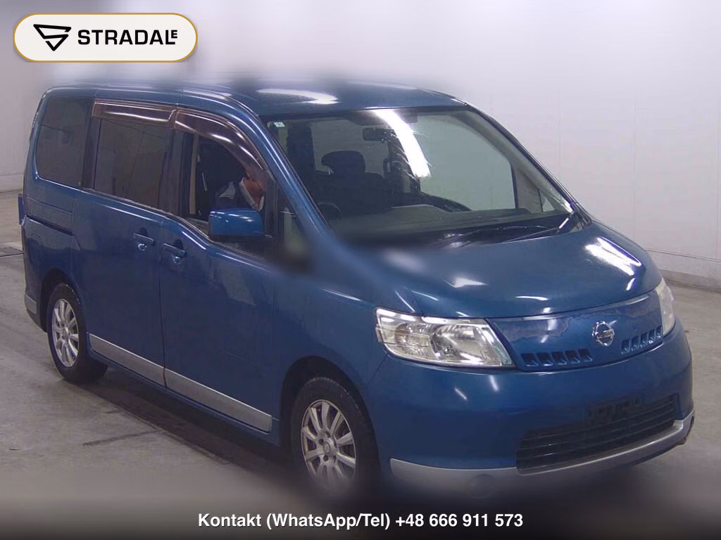 NISSAN SERENA 5D 20RS 2007, aukcja z Japonii, zdjęcie 1