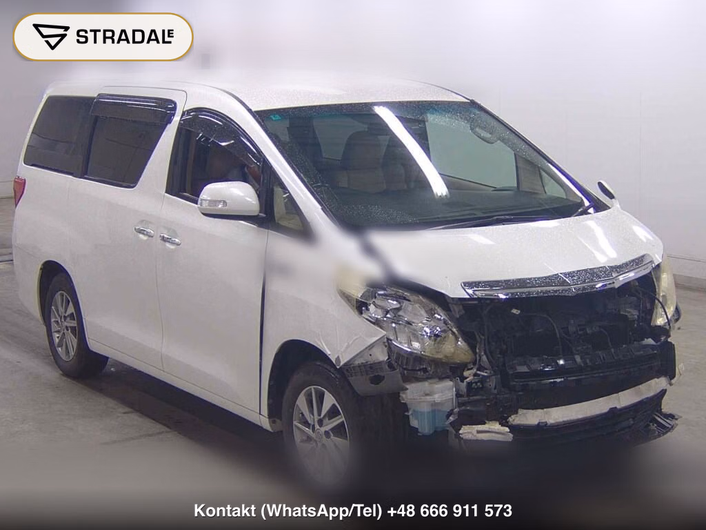 TOYOTA ALPHARD HYBRID 4WD X 2012, aukcja z Japonii, zdjęcie 1