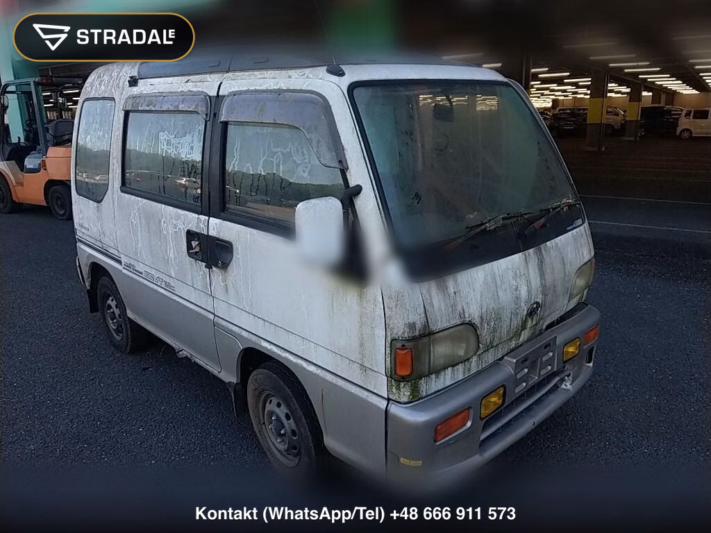 SUBARU SAMBAR VAN 5D 4WD 1991, aukcja z Japonii, zdjęcie 1