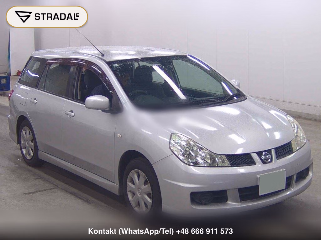 NISSAN WINGROAD 15S 2008, aukcja z Japonii, zdjęcie 1