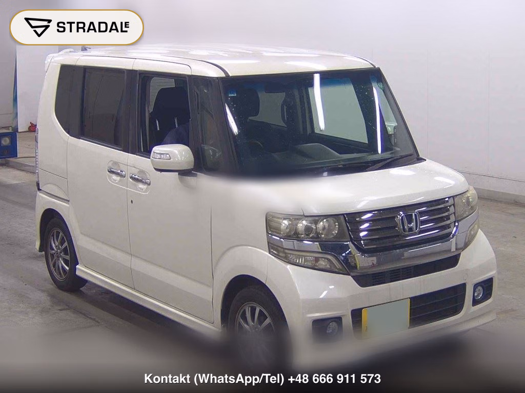 HONDA N-BOX CUSTOM G・L PACKAGE 2013, aukcja z Japonii, zdjęcie 1