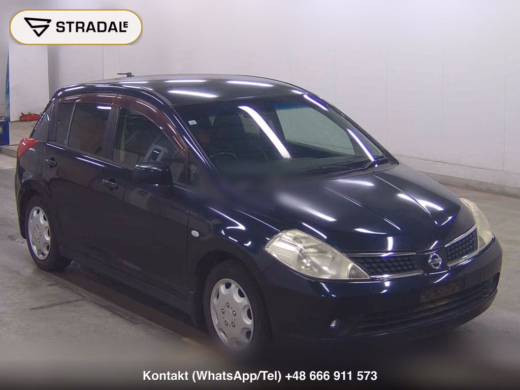 NISSAN TIIDA 15M 2007, aukcja z Japonii, zdjęcie 1