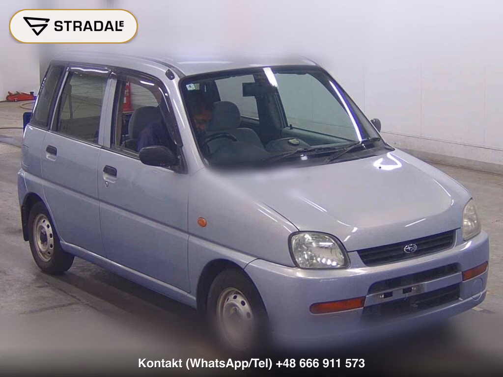 SUBARU PLEO 5D 2002, aukcja z Japonii, zdjęcie 1