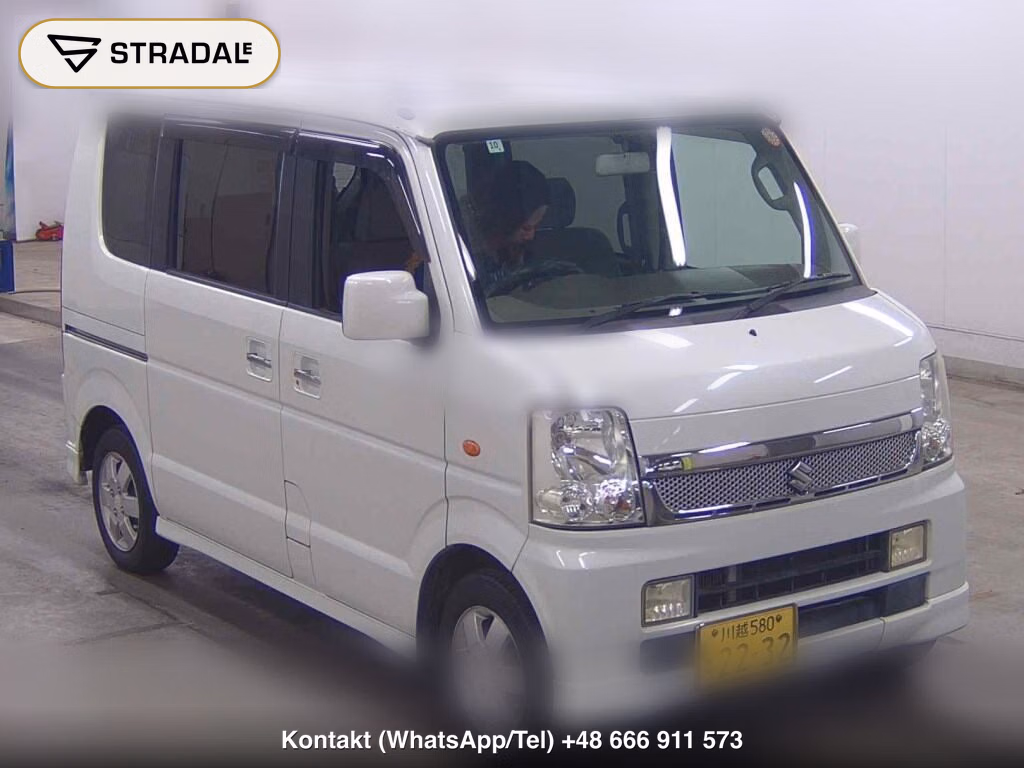 SUZUKI EVERY WAGON PZ TURBO 2008, aukcja z Japonii, zdjęcie 1
