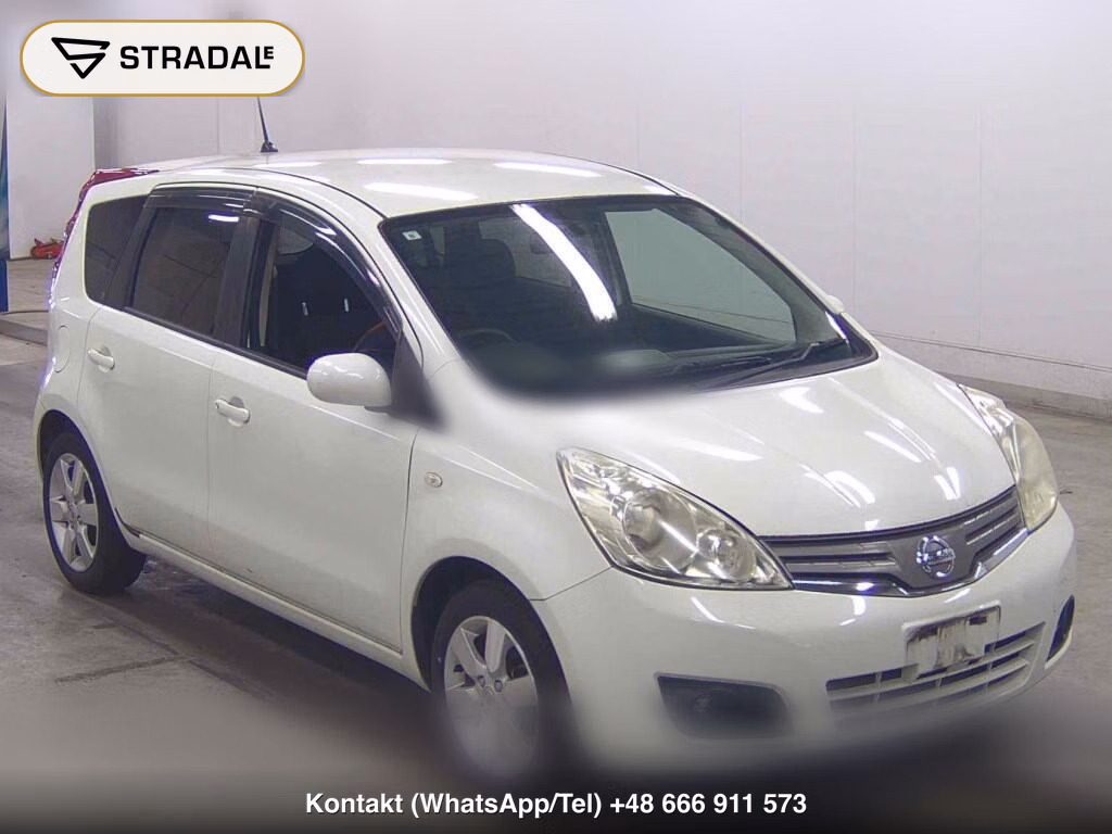 NISSAN NOTE 15X 2010, aukcja z Japonii, zdjęcie 1