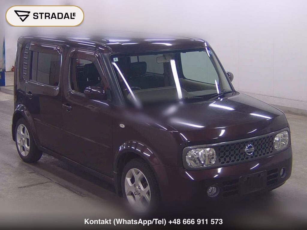 NISSAN CUBE CUBIC 15E 2008, aukcja z Japonii, zdjęcie 1