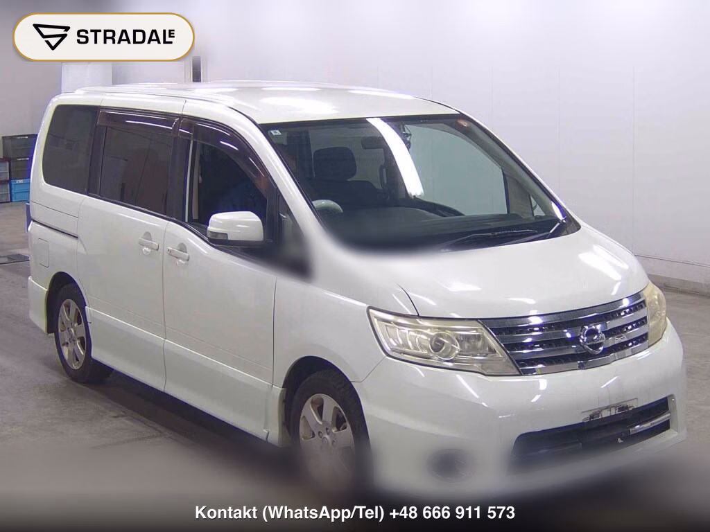 NISSAN SERENA 5D HIGHWAY STAR 2008, aukcja z Japonii, zdjęcie 1