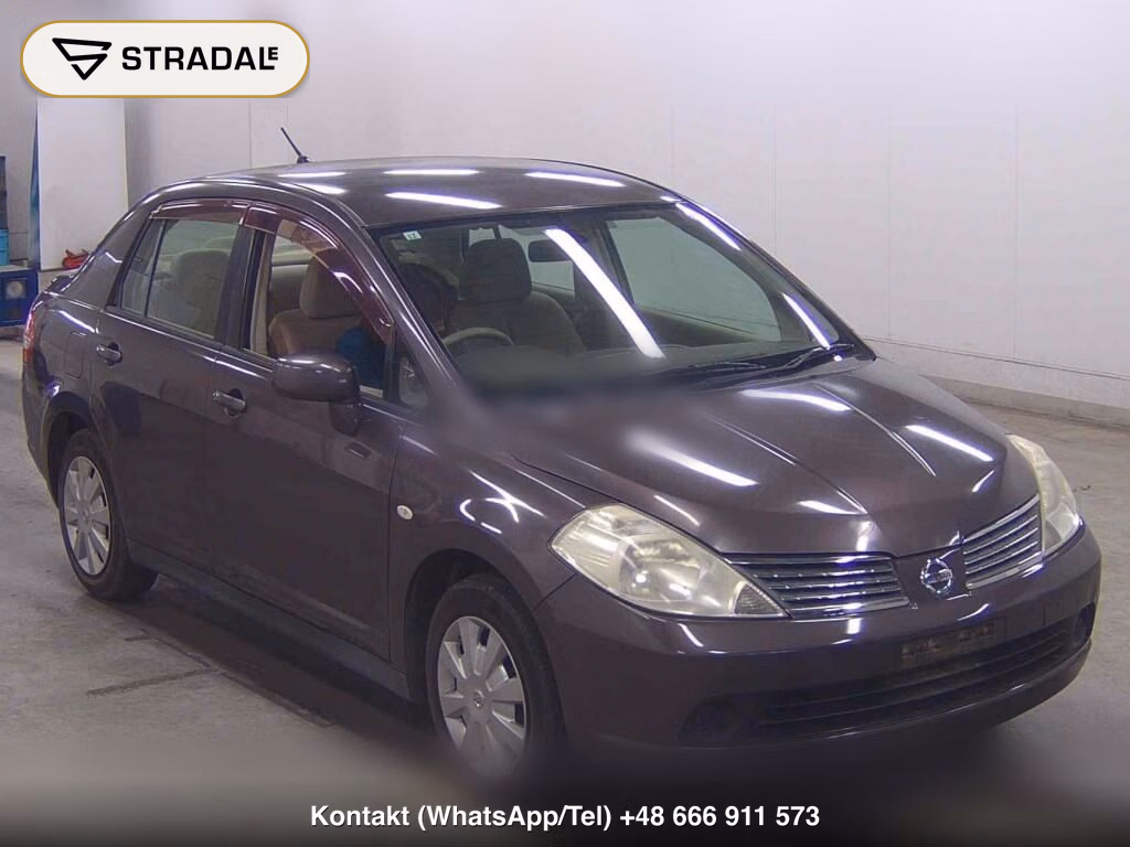 NISSAN TIIDA LATIO 15S 2007, aukcja z Japonii, zdjęcie 1