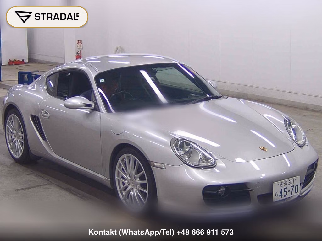 PORSCHE CAYMAN S 2008, aukcja z Japonii, zdjęcie 1