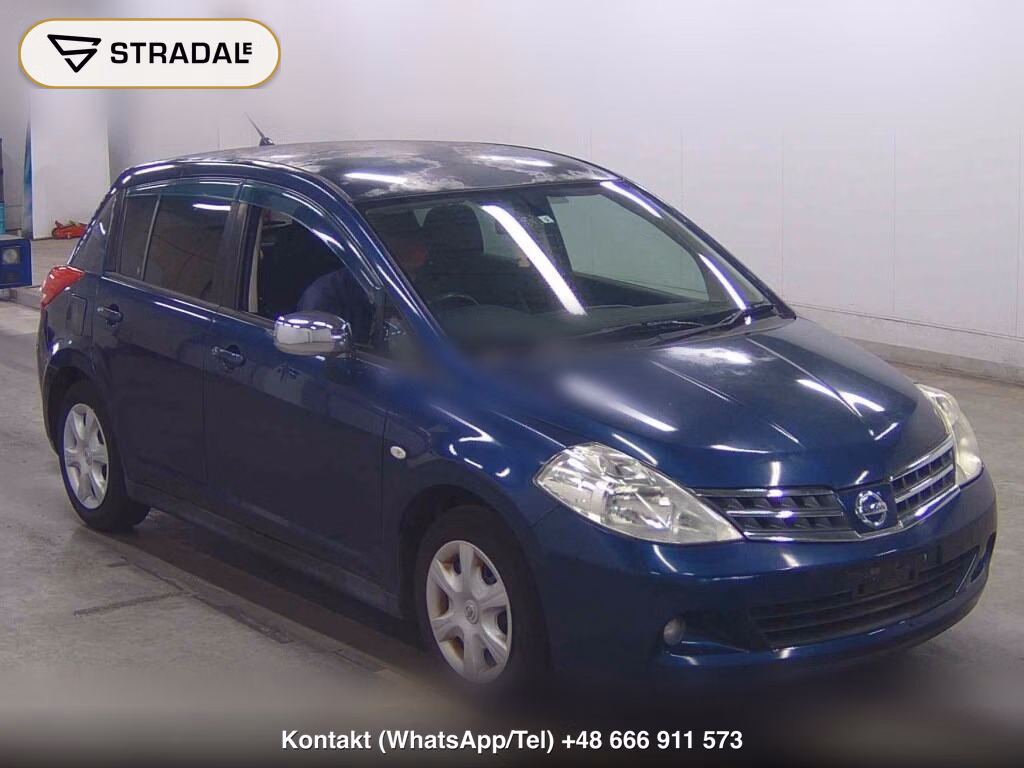NISSAN TIIDA 2009, aukcja z Japonii, zdjęcie 1