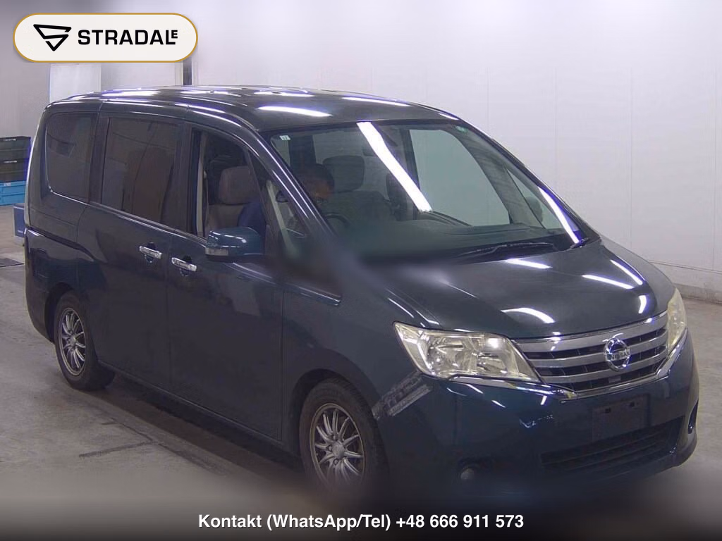 NISSAN SERENA 5D 20G 2011, aukcja z Japonii, zdjęcie 1