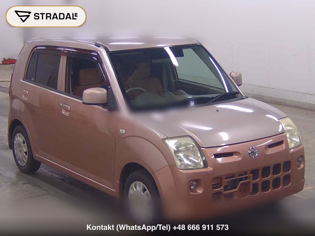 NISSAN PINO 2007, aukcja z Japonii, zdjęcie 1