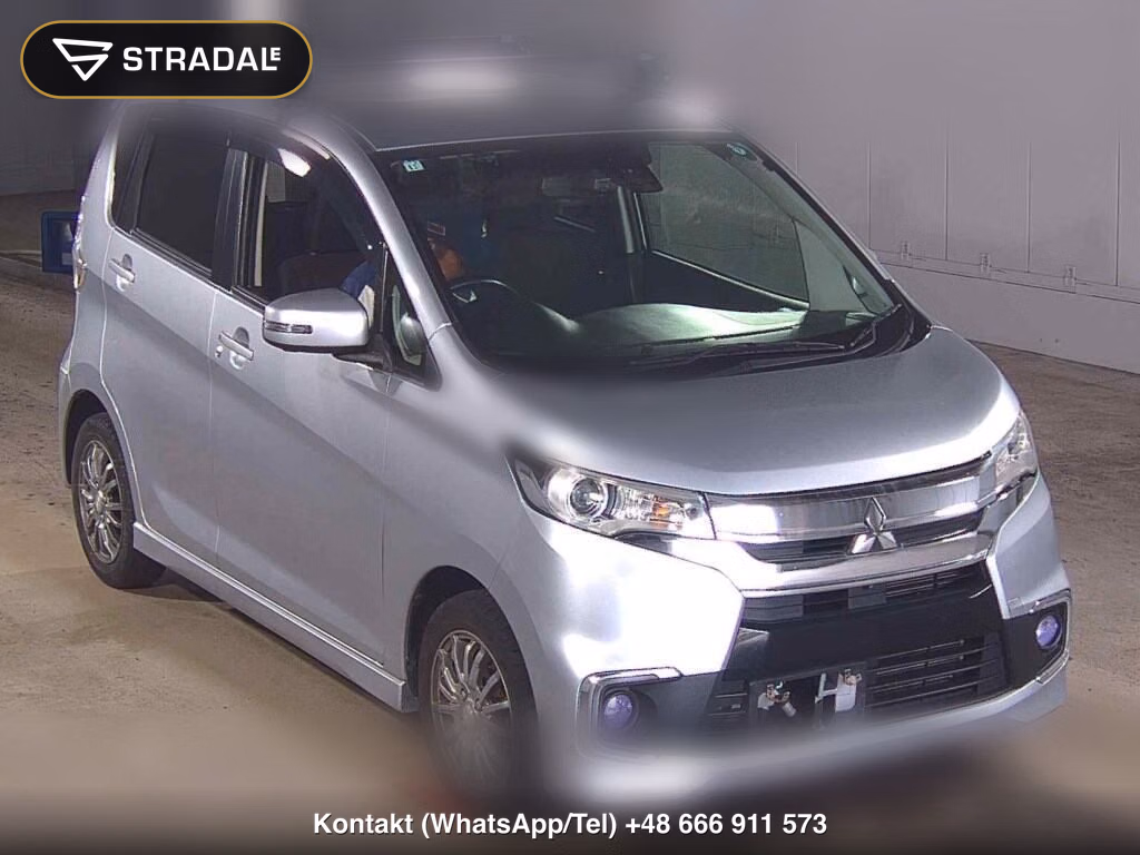 MITSUBISHI EK CUSTOM G SAFETY PACKAGE 2015, aukcja z Japonii, zdjęcie 1