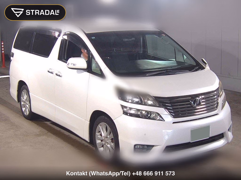 TOYOTA VELLFIRE 4WD 3.5Z 2008, aukcja z Japonii, zdjęcie 1
