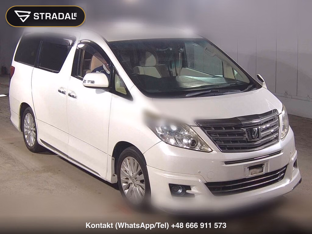 TOYOTA ALPHARD 240X 2012, aukcja z Japonii, zdjęcie 1