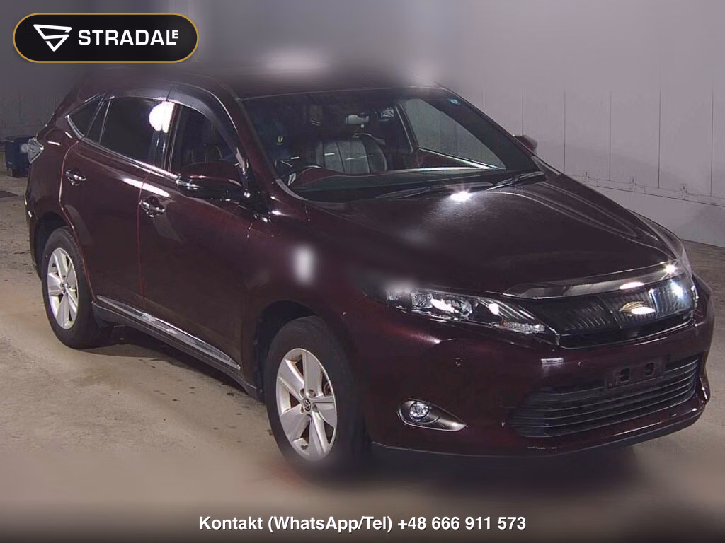 TOYOTA HARRIER ELEGANCE 2017, aukcja z Japonii, zdjęcie 1