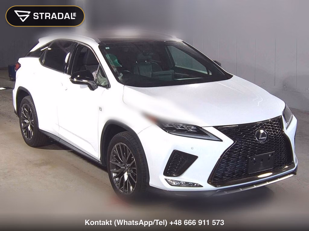 LEXUS RX RX300 F SPORT 2021, aukcja z Japonii, zdjęcie 1