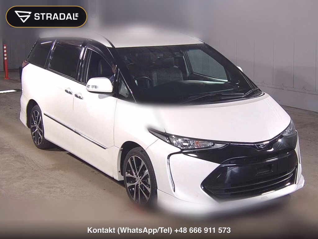 TOYOTA ESTIMA 5D AERAS PREMIUM 2017, aukcja z Japonii, zdjęcie 1
