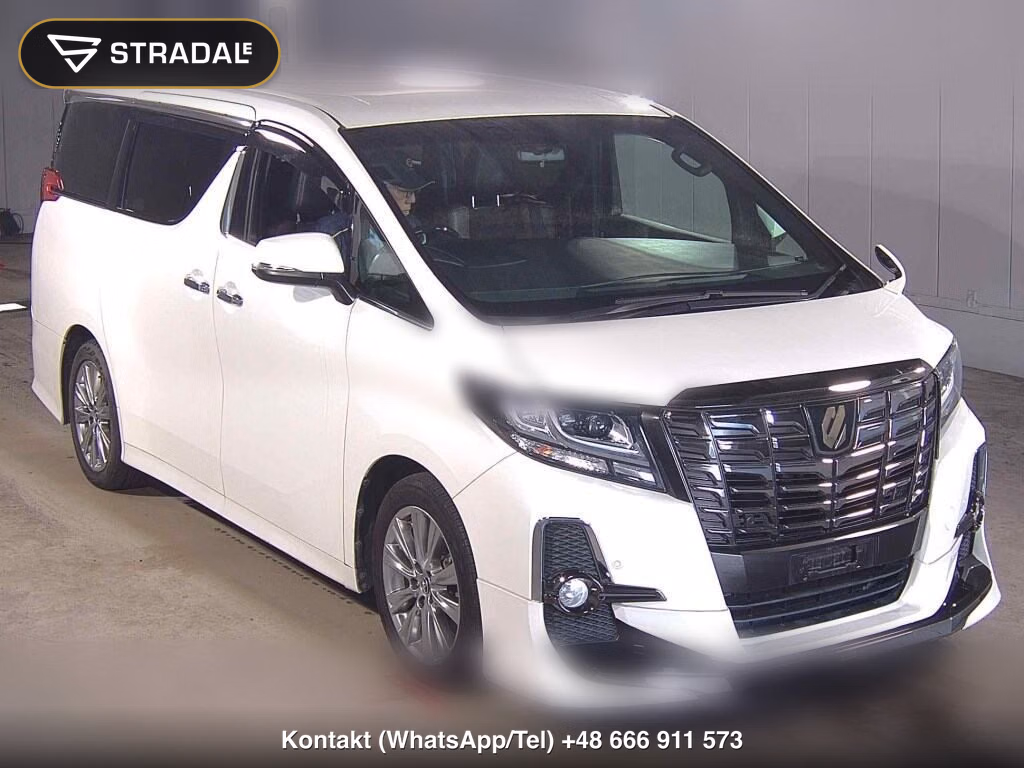 TOYOTA ALPHARD 2.5S A PACKAGE TYPE BLACK 2017, aukcja z Japonii, zdjęcie 1