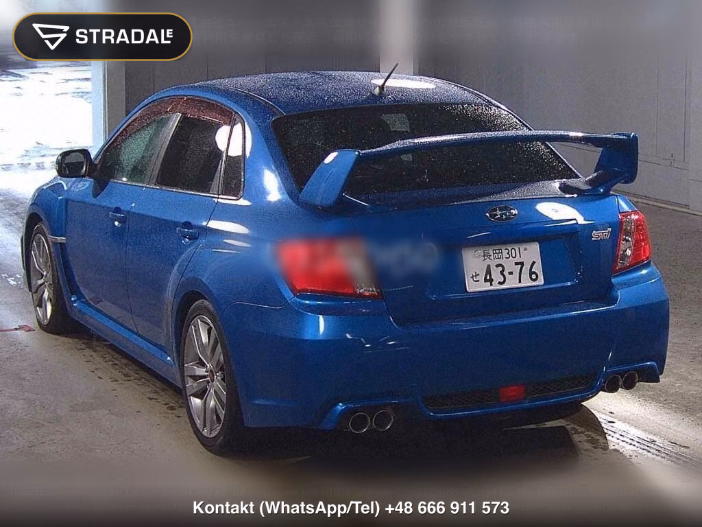 SUBARU IMPREZA 4D 4WD WRX STI, miniaturka 3