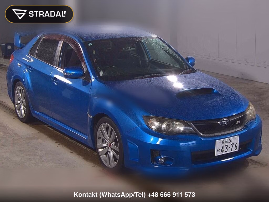 SUBARU IMPREZA 4D 4WD WRX STI 2011, aukcja z Japonii, zdjęcie 1