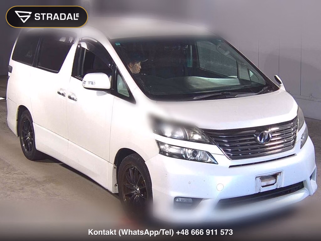 TOYOTA VELLFIRE 2.4Z PLATINUM SELECTION Ⅱ TYPE GOLD 2011, aukcja z Japonii, zdjęcie 1