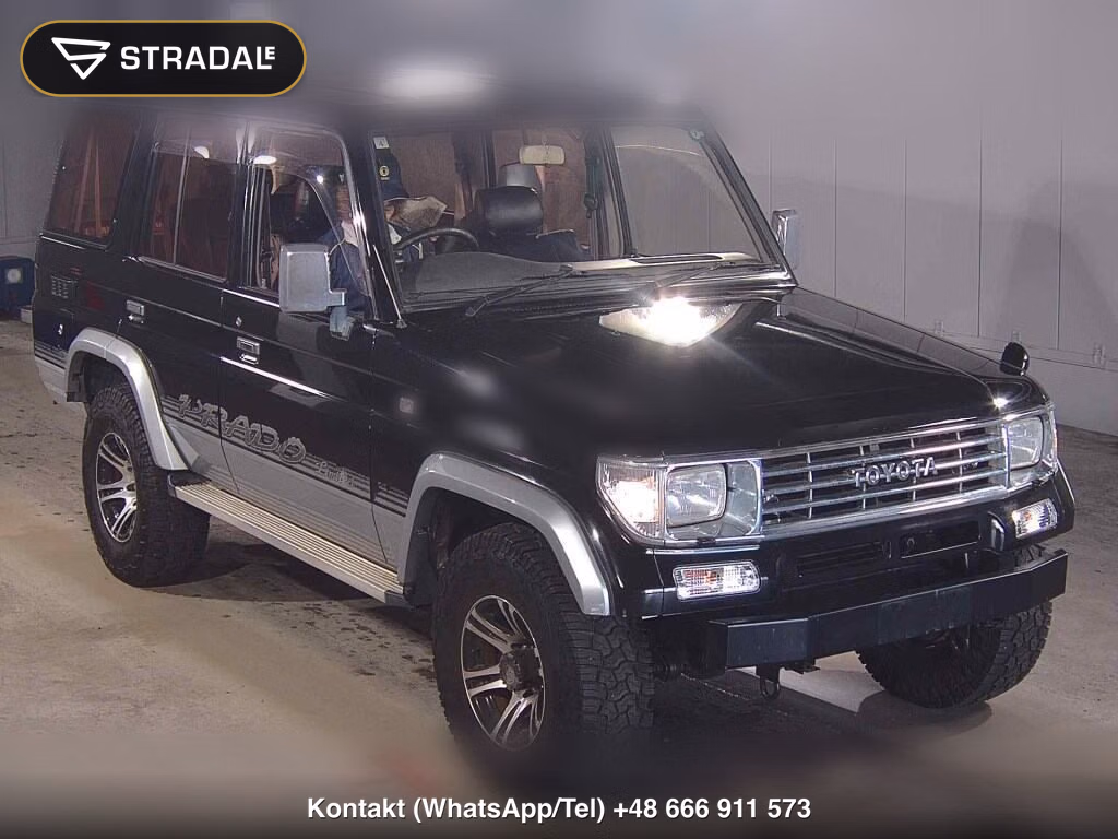 TOYOTA LAND CRUISER PRADO 5D 4WD SX WIDE 1995, aukcja z Japonii, zdjęcie 1