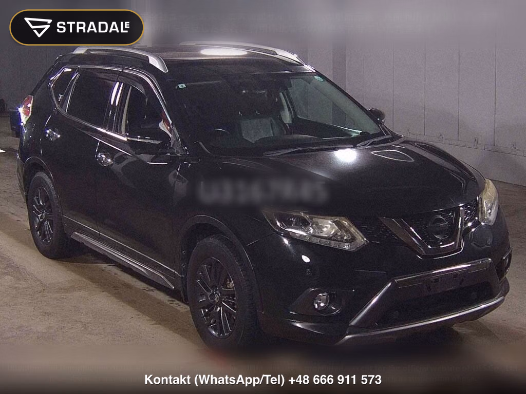 NISSAN X-TRAIL 4WD 20XT BLACK X-TREMER X EMERGENCY BRAKE PA 2017, aukcja z Japonii, zdjęcie 1