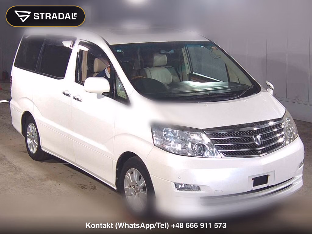 TOYOTA ALPHARD G MZ G EDITION 2007, aukcja z Japonii, zdjęcie 1