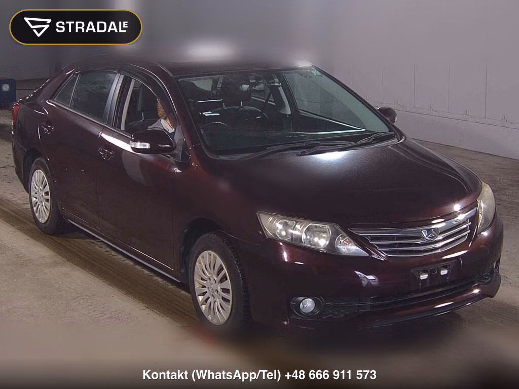 TOYOTA ALLION A15 G PACKAGE 2011, aukcja z Japonii, zdjęcie 1