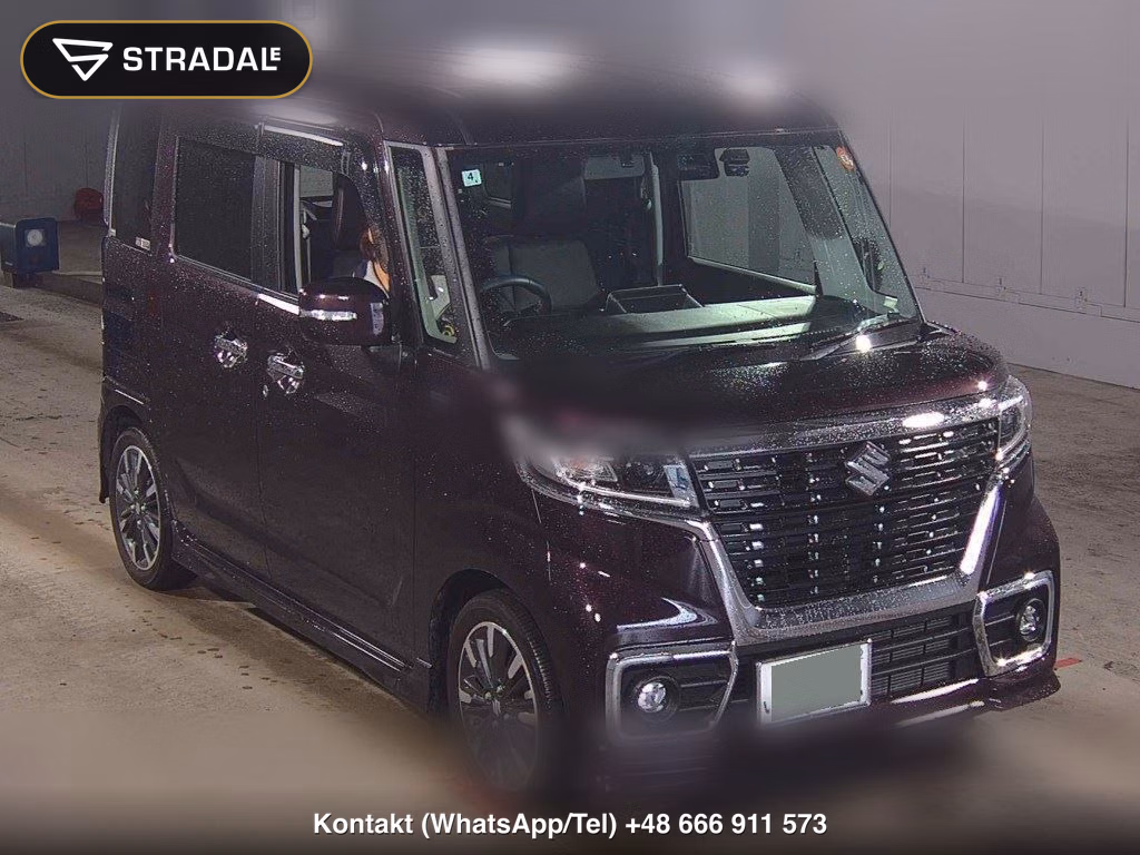 SUZUKI SPACIA CUSTOM HYBRID XS 2018, aukcja z Japonii, zdjęcie 1