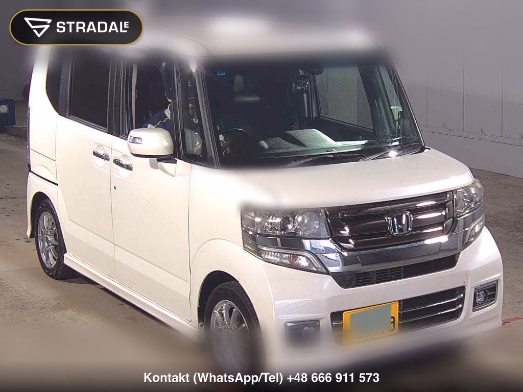 HONDA N-BOX PLUS CUSTOM G・TURBO L PACKAGE 2015, aukcja z Japonii, zdjęcie 1