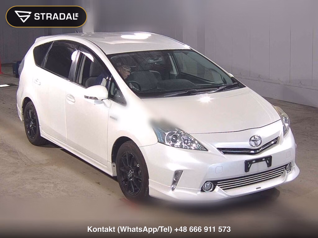 TOYOTA PRIUS ALPHA S 2014, aukcja z Japonii, zdjęcie 1