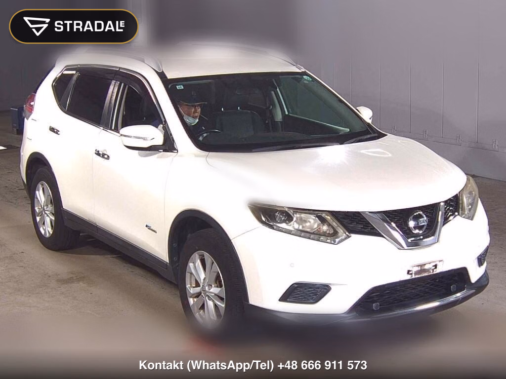 NISSAN X-TRAIL 4WD 20X HYBRID EMERGENCY BRAKE PACKAGE 2015, aukcja z Japonii, zdjęcie 1