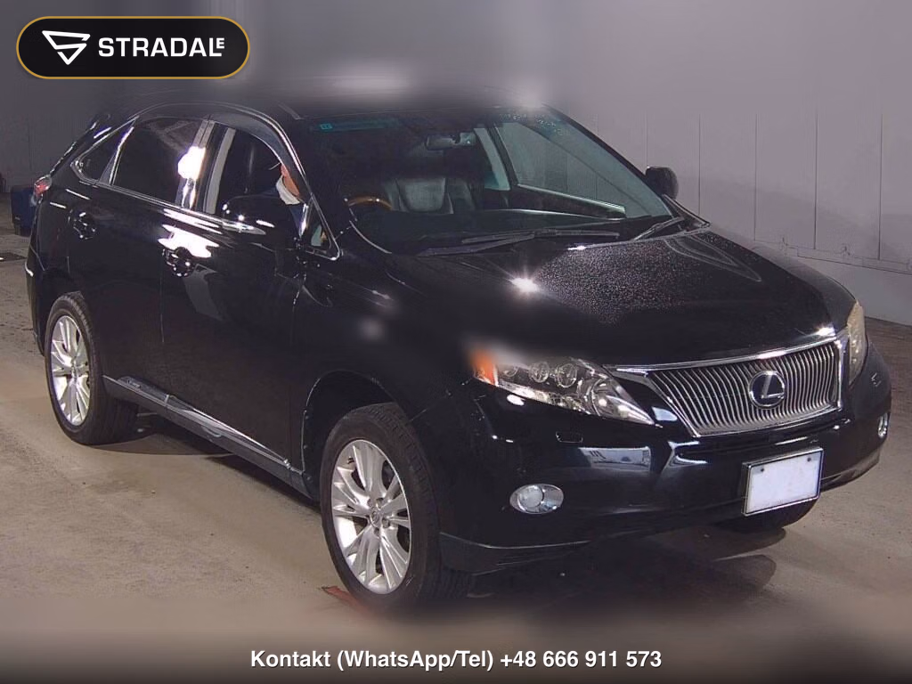 LEXUS RX 4WD RX450H VERSION L 2009, aukcja z Japonii, zdjęcie 1