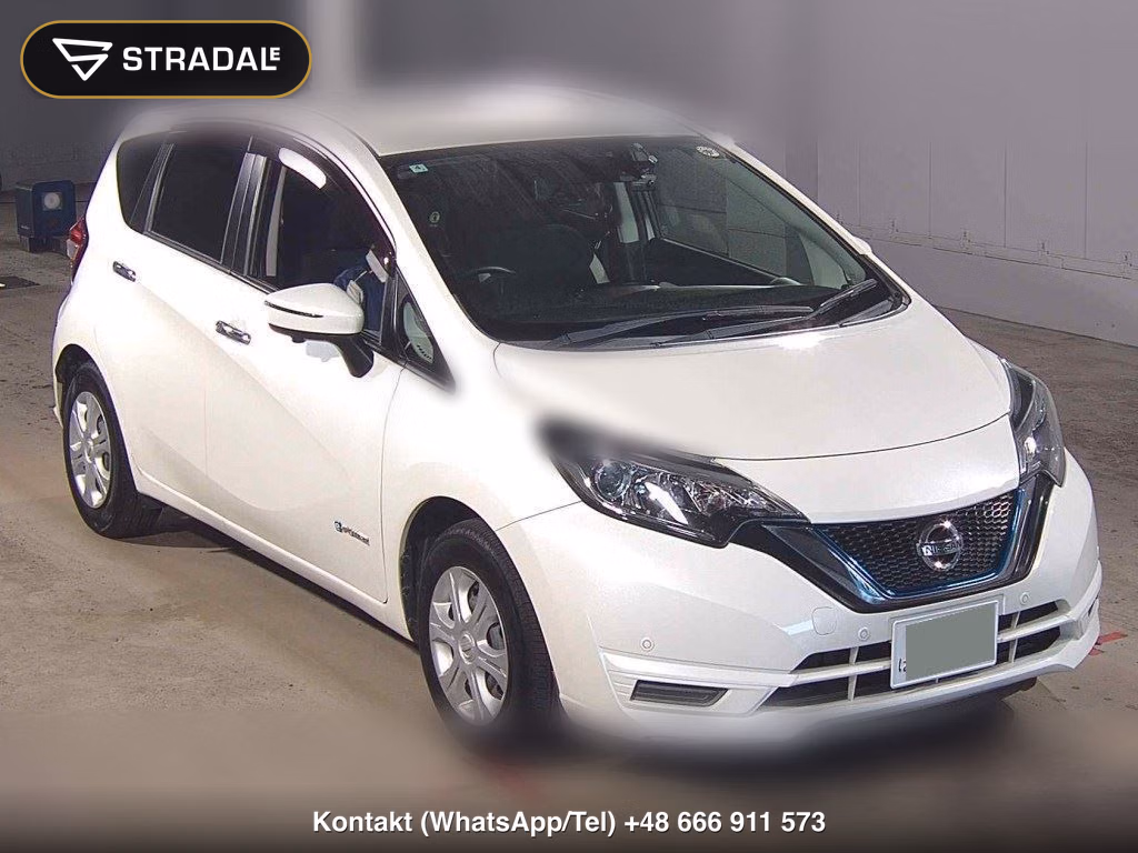 NISSAN NOTE E-POWER X 2017, aukcja z Japonii, zdjęcie 1