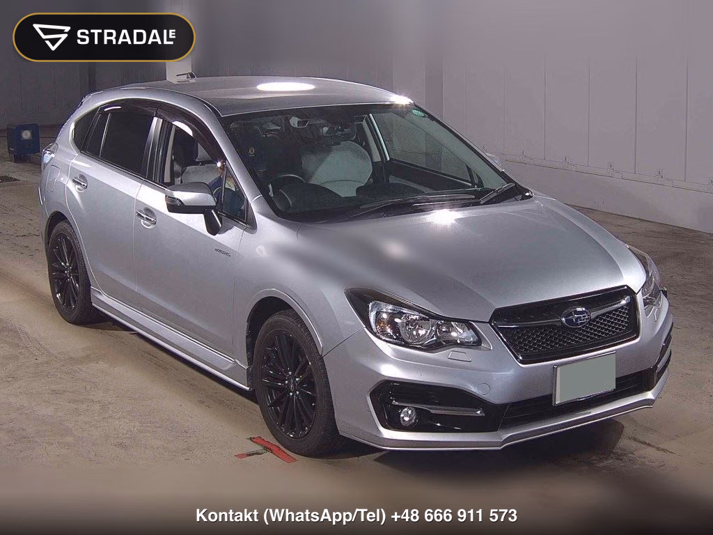 SUBARU IMPREZA SPORT HYBRID 4WD HYBRID 2.0I-S EYESIGHT 2015, aukcja z Japonii, zdjęcie 1