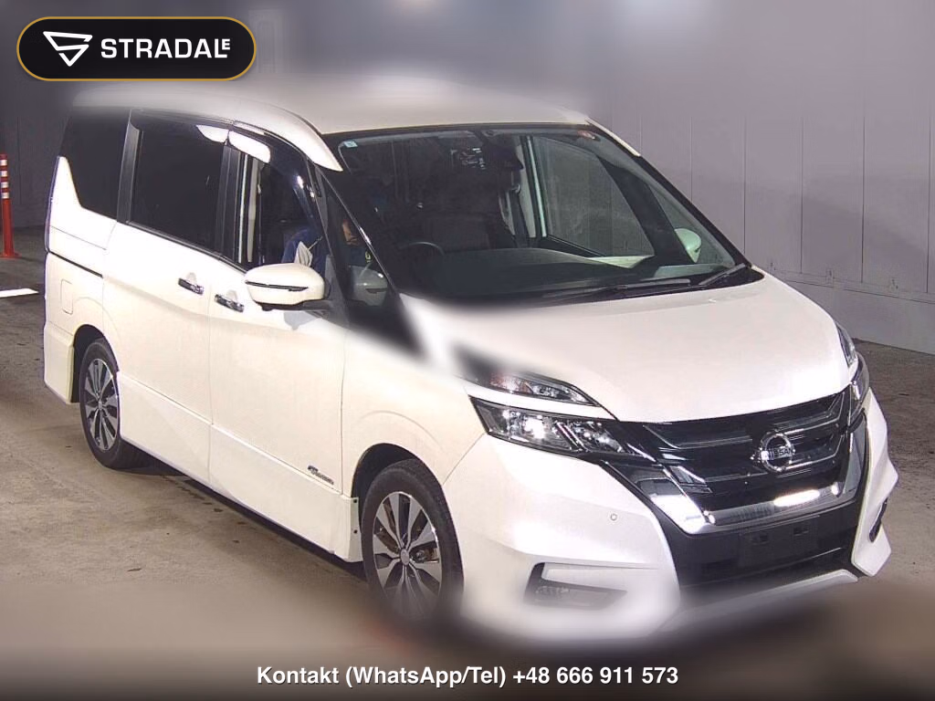 NISSAN SERENA 5D HIGHWAY STAR 2017, aukcja z Japonii, zdjęcie 1