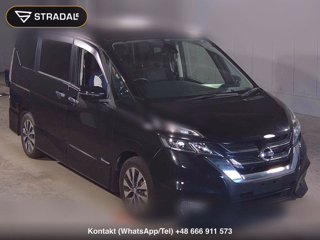 NISSAN SERENA 5D HIGHWAY STAR V SELECTION 2017, aukcja z Japonii, zdjęcie 1
