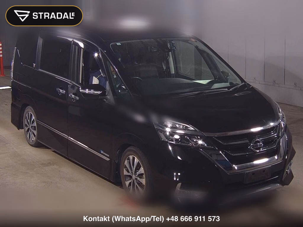 NISSAN SERENA 5D HIGHWAY STAR V SELECTION 2017, aukcja z Japonii, zdjęcie 1